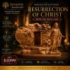 Resurrection of Christ Olive Wood Sculpture – Handcrafted in Bethlehem